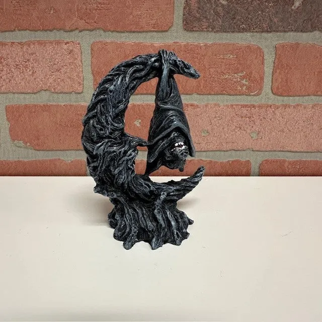 Statue - Bat Hanging On Moon