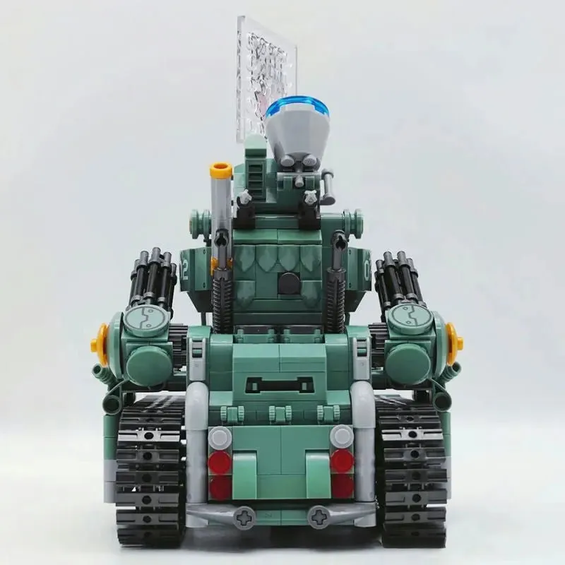 Tech MOC Motorized SV001 Chariot Tank Bricks Toys