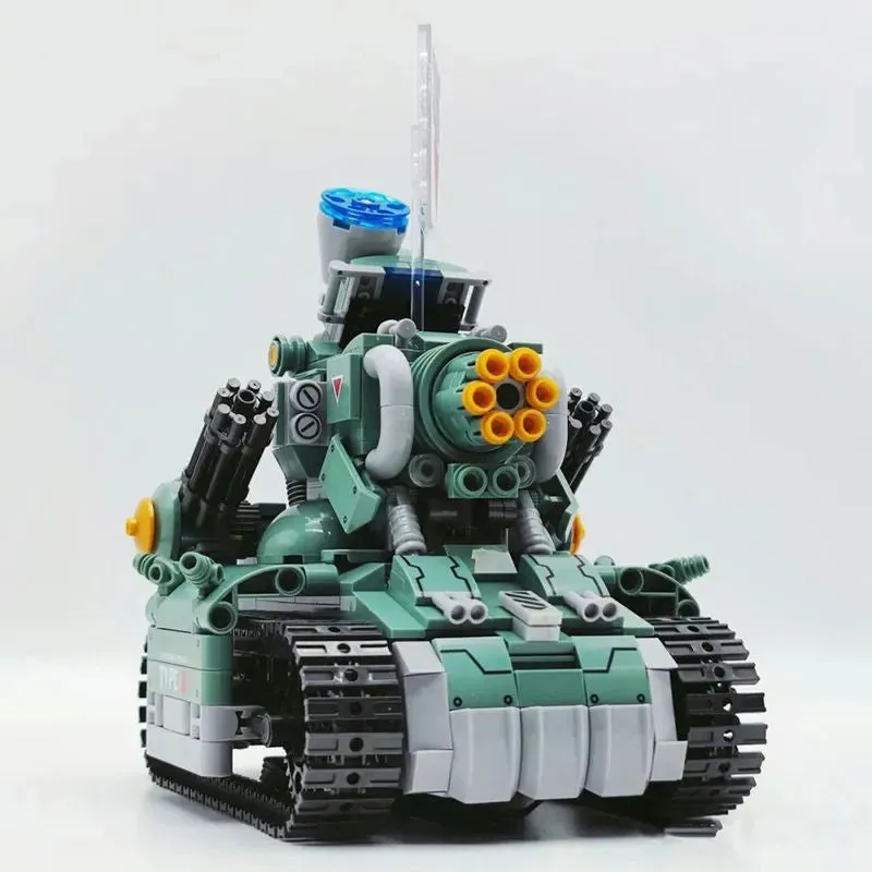 Tech MOC Motorized SV001 Chariot Tank Bricks Toys