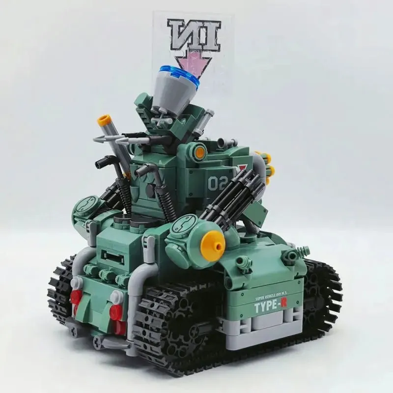 Tech MOC Motorized SV001 Chariot Tank Bricks Toys