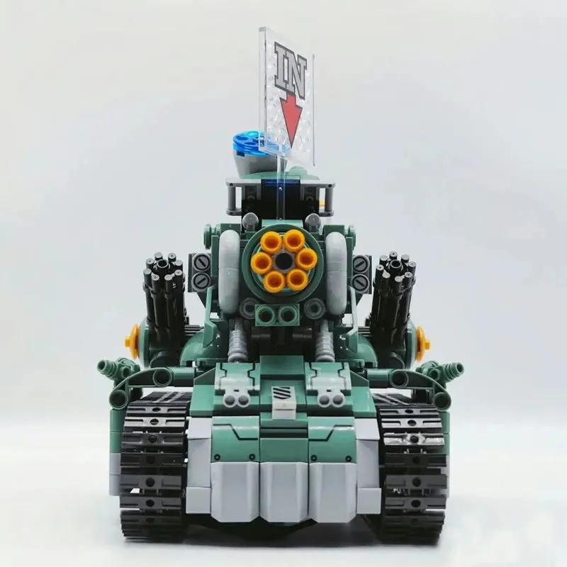 Tech MOC Motorized SV001 Chariot Tank Bricks Toys