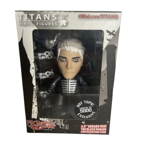 Titans 4.5" Vinyl Figure: My Chemical Romance - Gerard Way The Black Parade (Hot Topic Exclusive)