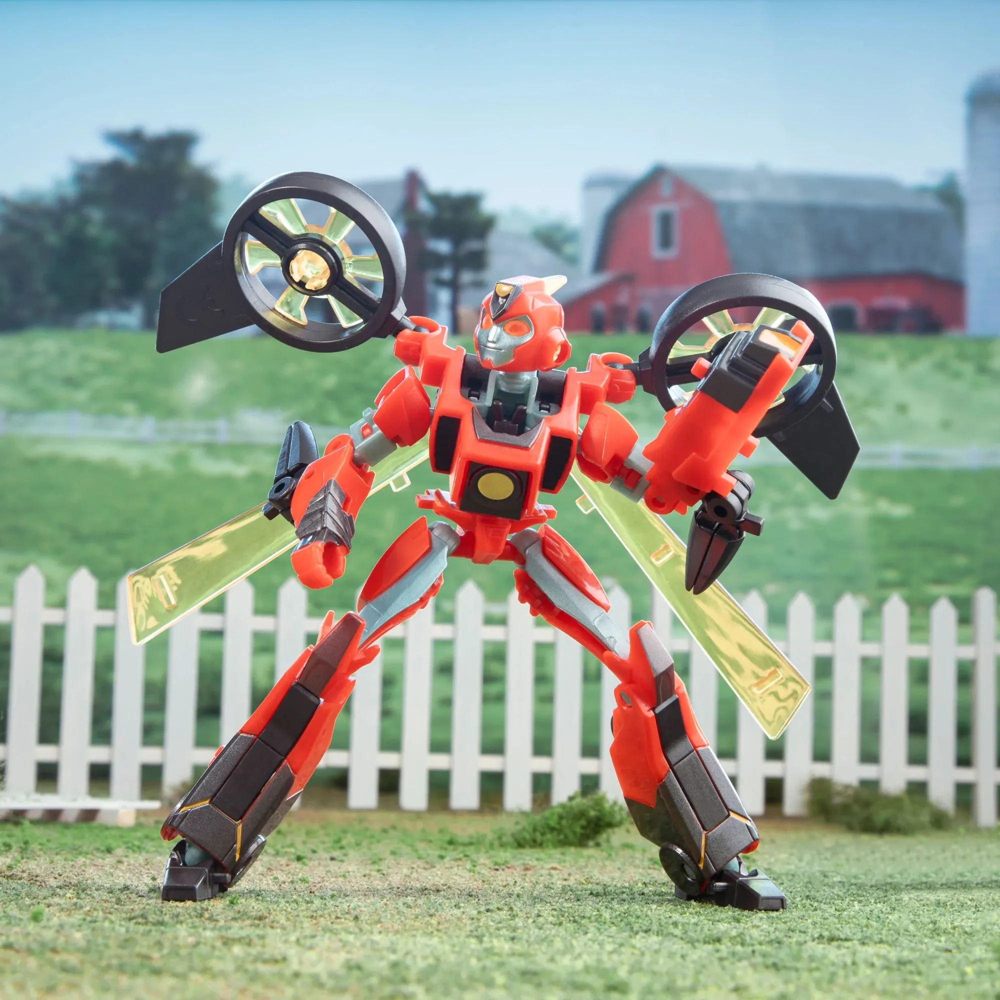 Transformers: Earthspark - Dr Meridian Mandroid BAF - Deluxe Class Terran Twitch Action Figure F6734