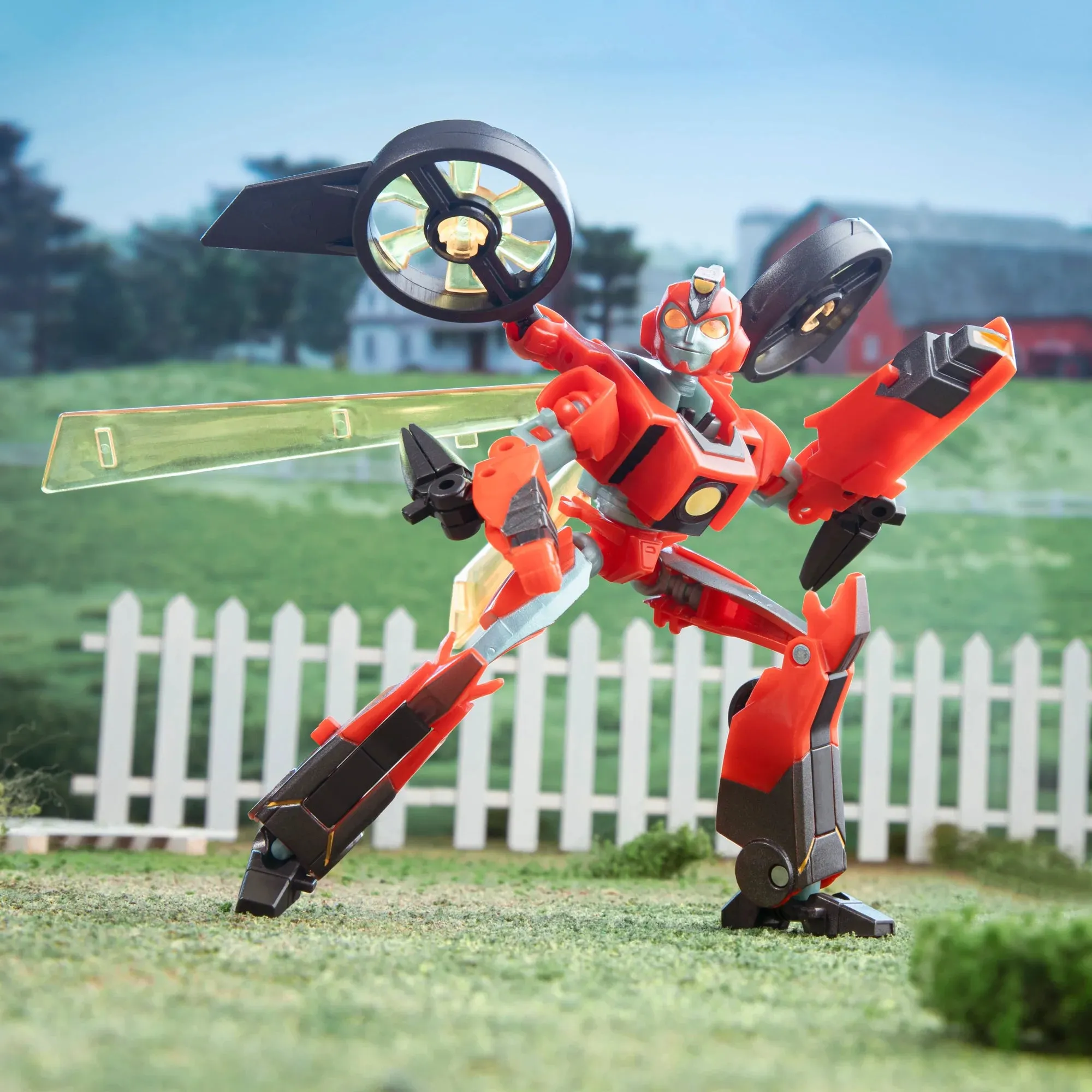 Transformers: Earthspark - Dr Meridian Mandroid BAF - Deluxe Class Terran Twitch Action Figure F6734