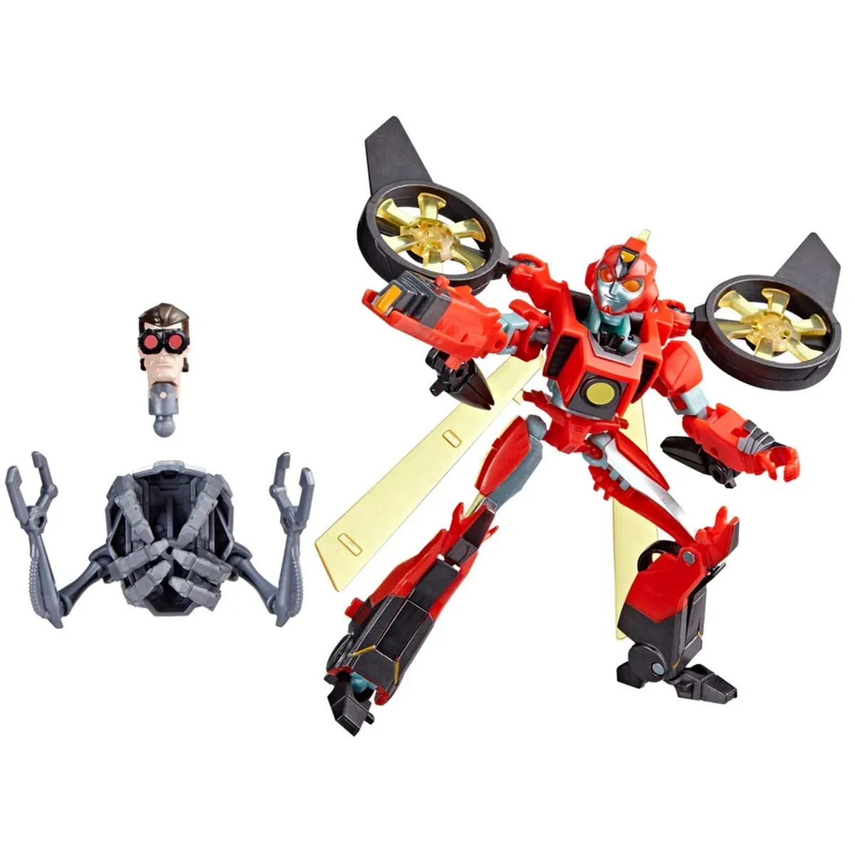 Transformers: Earthspark - Dr Meridian Mandroid BAF - Deluxe Class Terran Twitch Action Figure F6734