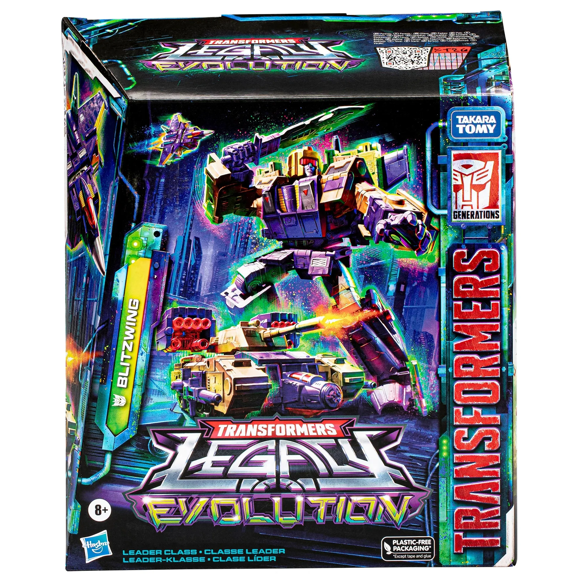 Transformers Generations Legacy Evolution  - Leader Blitzwing Action Figure (F7230) LOW STOCK