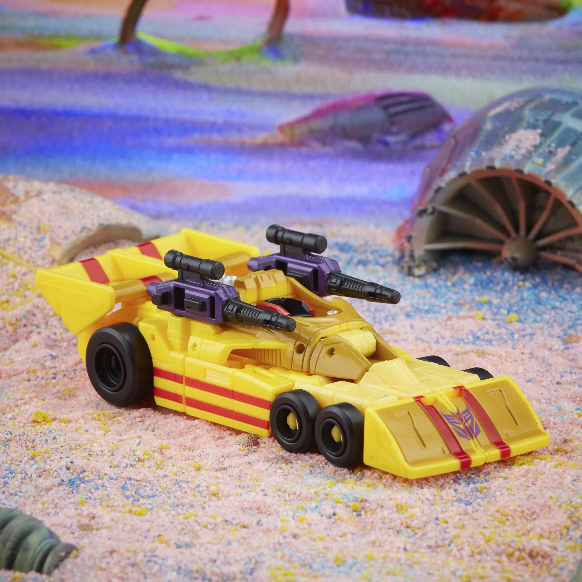 Transformers - Legacy - Deluxe Class Decepticon (Stunticon) Dragstrip Action Figure (F3020) LOW STOCK