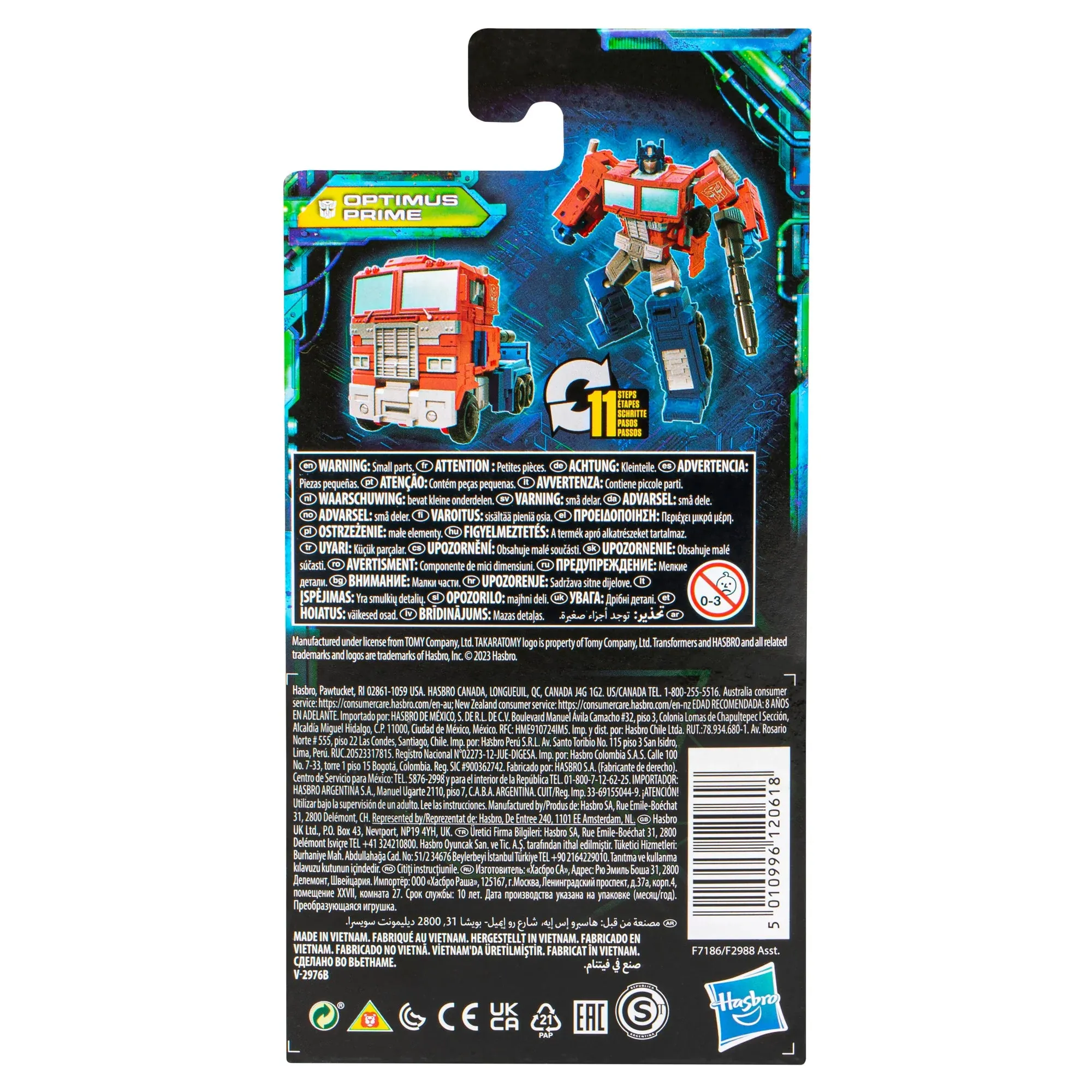 Transformers: Legacy Evolution - Core Class Optimus Prime Action Figure (F7186)