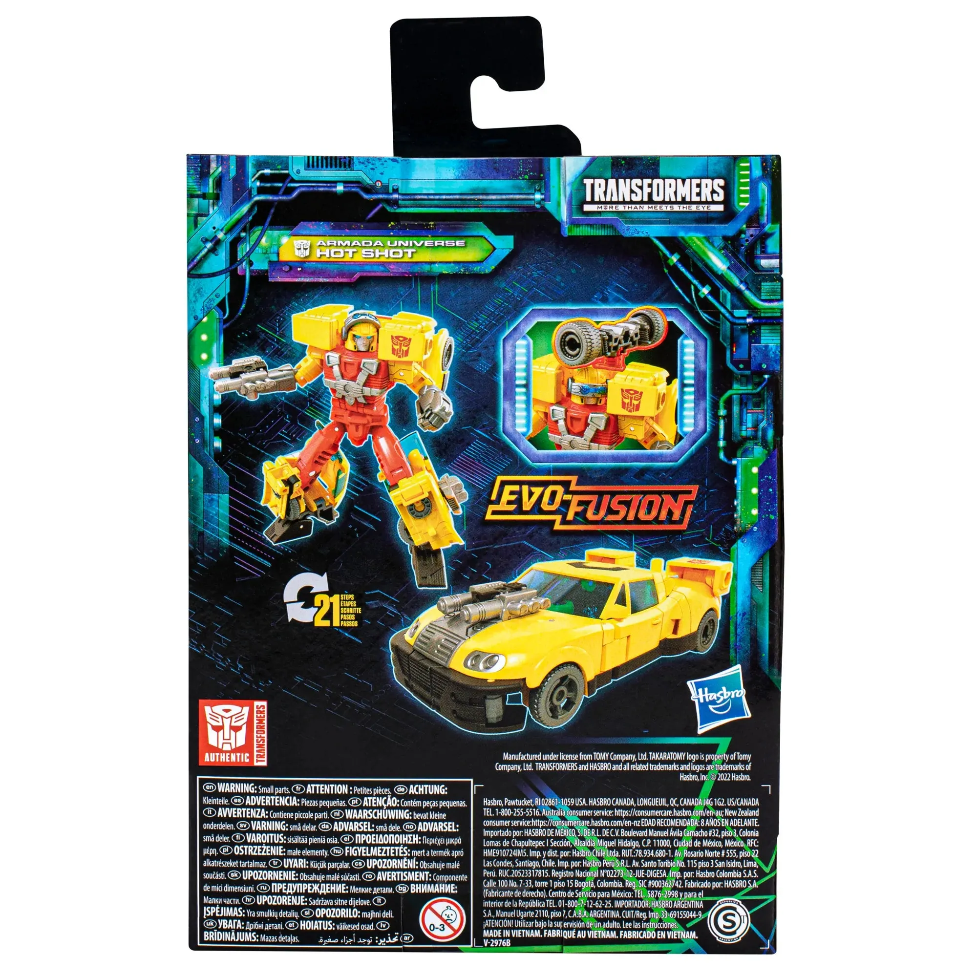 Transformers: Legacy Evolution - Deluxe Armada Hot Shot Action Figure (F7190)