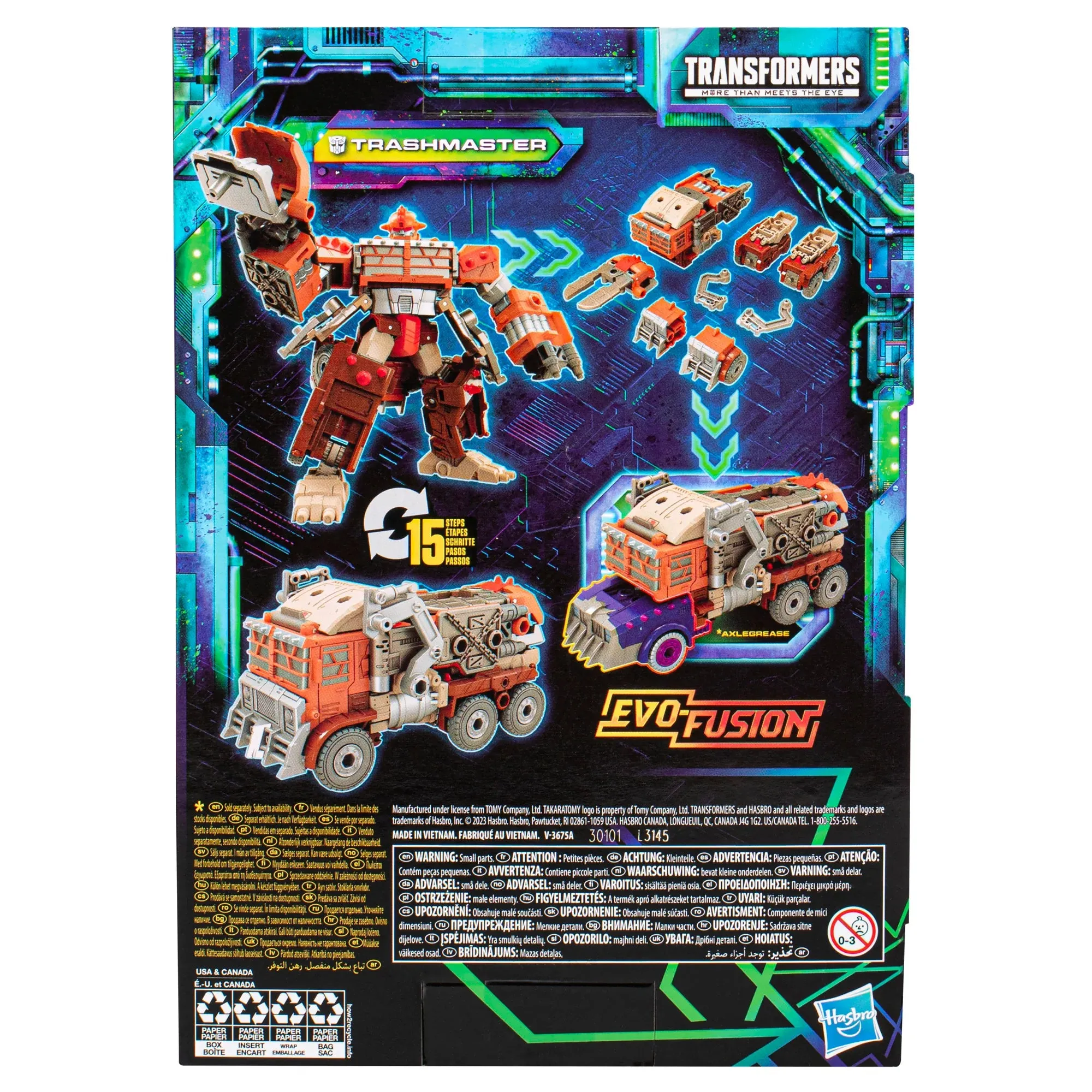 Transformers: Legacy Evolution - Voyager Class Trashmaster Action Figure (F7209)