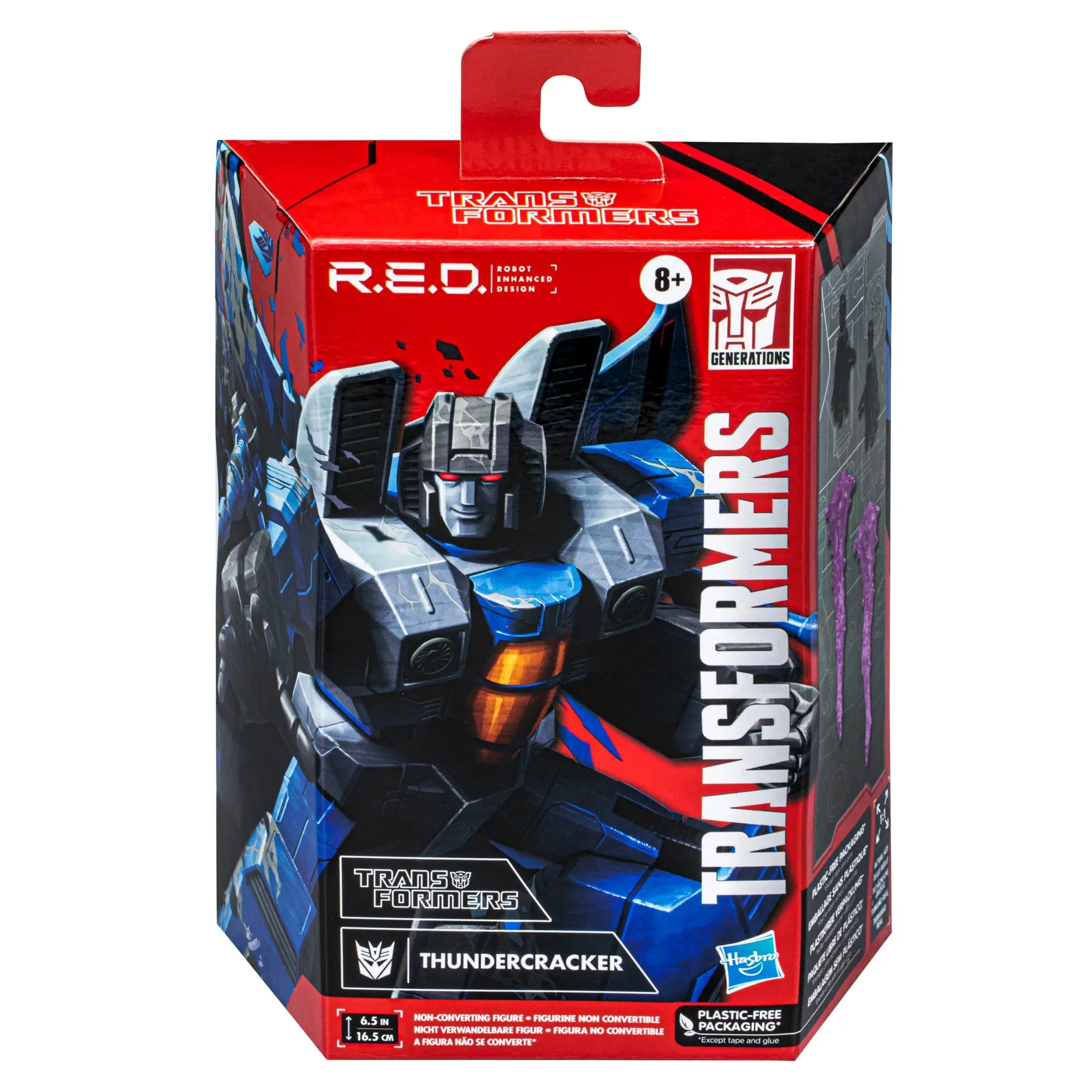 Transformers - R.E.D. [Robot Enhanced Design] - Thundercracker (G1) Figure (F3413) LAST ONE!