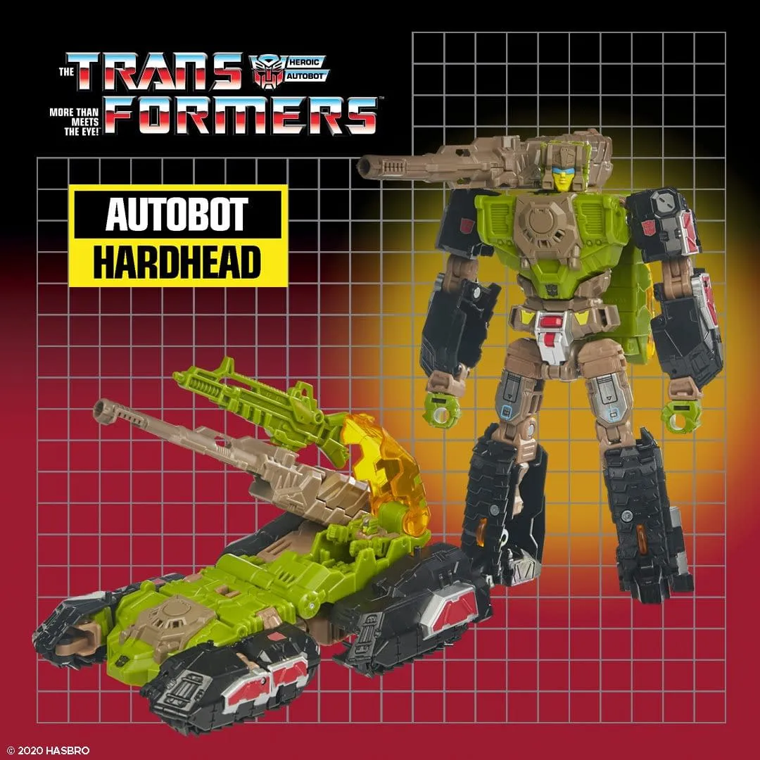 Transformers - Vintage Reissue - Deluxe-Class Headmaster Hardhead & Duros (F1023) Action Figures