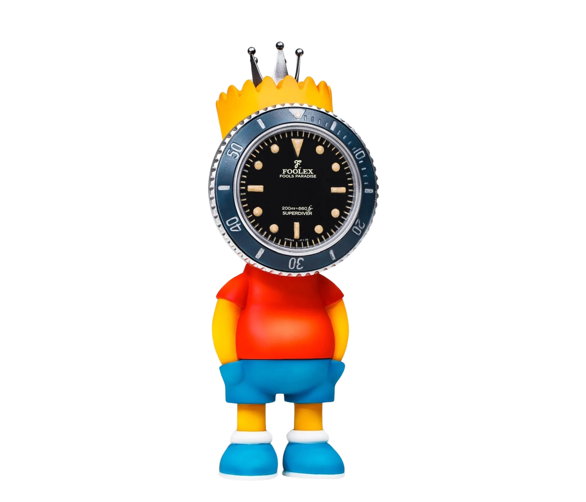 Vintage Bart Art Toy by Honmono Taiketsu